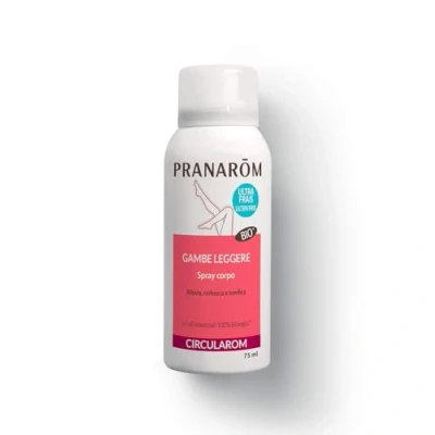Abbildung von Pranarôm Circularom Spray Corporal Bio, Aceites esenciales de Menta campo, Enebro, Palmarosa, Siempreviva amarilla, piernas Ligeras, Ligereza y frescor, Sensación pesadas, 100 ml