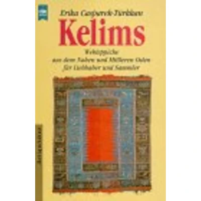 Abbildung von Kelims. Webteppiche aus dem Nahen und Mittleren Osten für Liebhaber Sammler.
