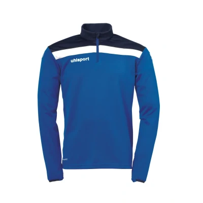 Abbildung von uhlsport Langarmshirt, Größe: XXL, Azurblau/marine/weiß