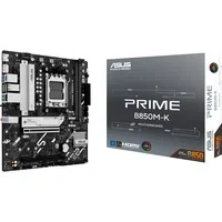 Abbildung von ASUS Prime B850M K Gaming Mainboard Sockel AMD AM5 (Ryzen 9000, DDR5 Speicher, 2X M.2, PCIe 5.0, BIOS Flashback, Aura Sync)