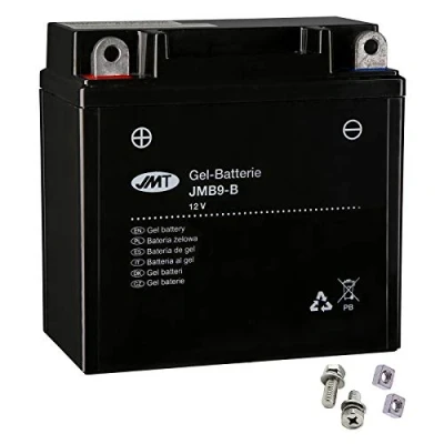 Abbildung von YB9 B Gel Batterie für PK 50 XL Baujahr 1985 1990 von JMT