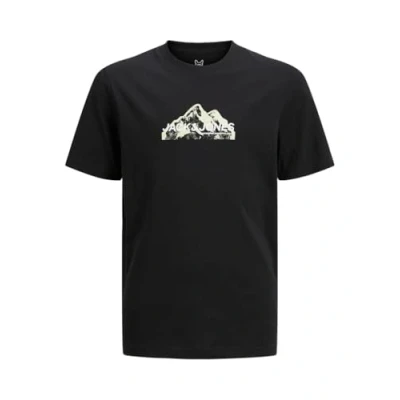 Abbildung von JACK&amp;JONES JUNIOR Jungen Jcomountain Logo Tee Crew Neck Sn Jnr T Shirt, Cypress, 176 EU