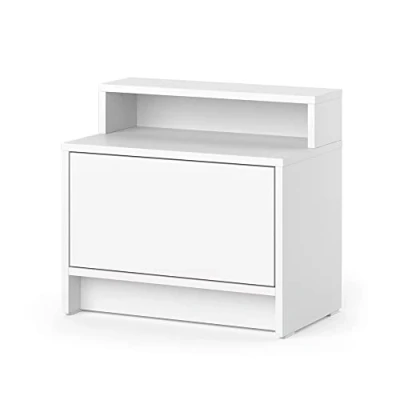 Abbildung von Vicco Nachttisch Nara, Weiß, 50.2 x 46.4 cm