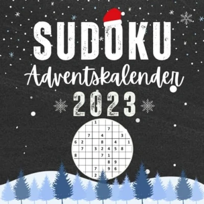 Abbildung von Sudoku Adventskalender 2023: 72 Rätsel in 3 Schwierigkeitsstufen von leicht bis schwer Rätselbuch Geschenke für Senioren Frauen und Männer