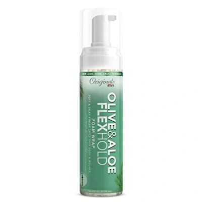 Abbildung von Organics By Africa&#039;s Best Organic Mousse Wrap Lotion with Olive Oil 8.5 Oz 251 ml