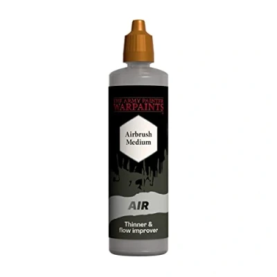 Abbildung von The Army Painter Airbrush Medium, 100 ml Tropfflasche, Acrylfarbe, Verdünnung, Fließverbesserer für Airbrushing und Malerei, Wargaming Miniaturen, perfekt Tisch Brettspiele