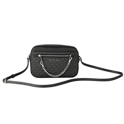Abbildung von Michael Kors Damen Ost West Kette Crossbody, Schwarz