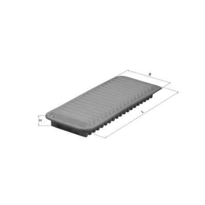 Abbildung von MAHLE ORIGINAL LX 2751 Luftfilter 35,0 137 333,0, 333,0 Filtereinsatz TOYOTA: iQ