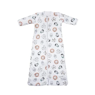 Abbildung von Meyco Baby Babyschlafsack mit abnehmbaren Ärmeln Animal Multicolour 70cm Einzelpackung