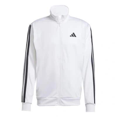 Abbildung von adidas Herren 3 Stripes Tricot Regular Track TOP, White, S
