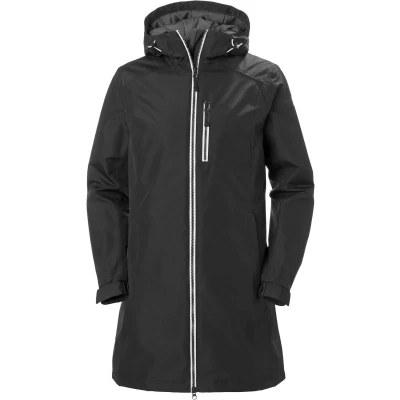 Abbildung von Helly Hansen Damen Jacke Long Belfast Jacke, Ebony, XS, 62395