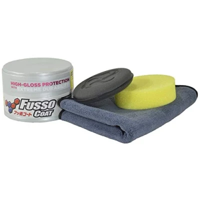 Abbildung von ADVANTUSE Fusso Coat Light Autopflege Wachs Paste Wax Lackpflege 200g + Tuch LE Applikator