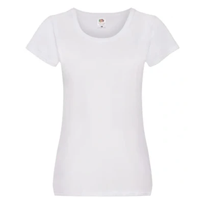 Abbildung von Fruit of the Loom Valueweight T Shirt für Damen XL