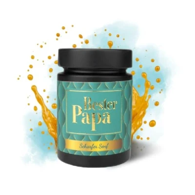 Abbildung von Premium Bester Papa Senf, 180ml