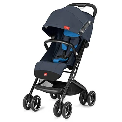 Abbildung von gb Gold Buggy Qbit+ All Terrain, 3 in 1 Reisesystem, 0 15 kg, Ab Geburt bis ca. 4 Jahre, Luxus Traveller, Velvet Black