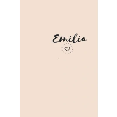 Abbildung von Emilia: Notizbuch ca. DIN A5 120 linierte Seiten Tagebuch, Planer, Termine