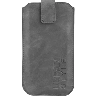 Abbildung von URBAN STYLE Trend CASE Größe 5.2&quot; Soft Touch Gray, zum Beispiel für Samsung G900 Galaxy S5 und viele andere größenähnliche Geräte Innenmaße: Circa 147 x 74 10 mm