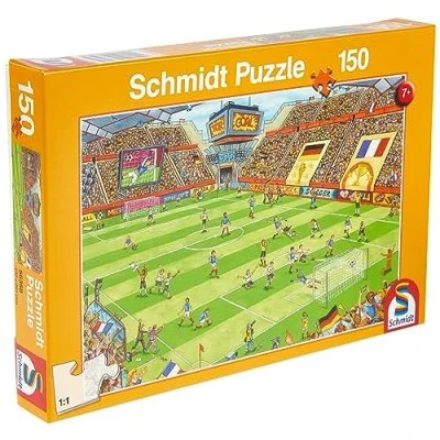 Abbildung von Schmidt Spiele Puzzle 150 Teile Kinder Finale im Fußballstadion 56358, Puzzleteile