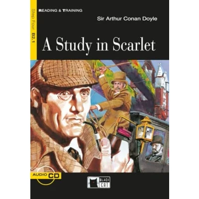 Abbildung von A Study in Scarlet: Englische Lektüre für das 5. und 6. Lernjahr. mit Audio CD (Black Cat Reading &amp; training)