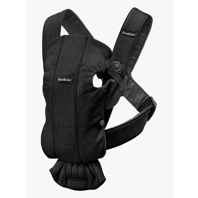 Abbildung von BabyBjörn Babytrage Mini 3D Mesh, Schwarz