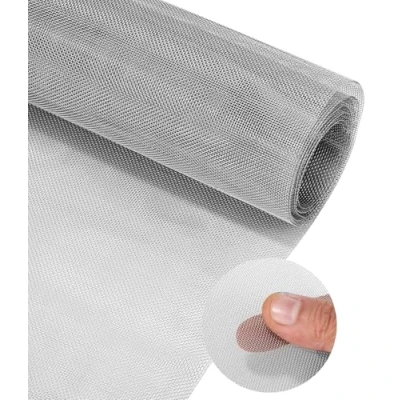 Abbildung von Filter Screen Sheets,304 Edelstahl Drahtgewebe,30x200cm Insektengitter Metall,Feinmaschig Edelstahl,Fenstergitter,Insektenschutz Drahtgitter für Türen Verhindert Mäuse Insekten und Schlangen