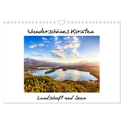 Abbildung von Wunderschönes Kärnten. Landschaft und Seen. (Wandkalender 2025 DIN A4 quer), CALVENDO Monatskalender