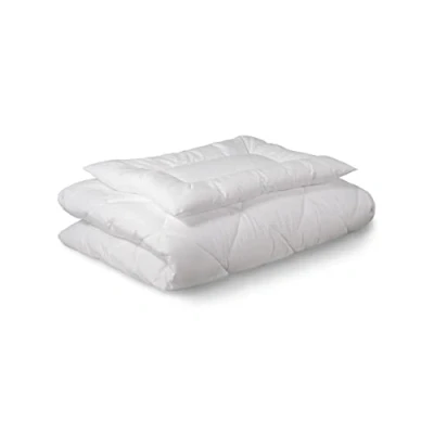 Abbildung von Kindersteppbett + Kopfkissen, 4 Jahreszeiten Mikrofaser, Steppbetten Set Kinder, Ehrenkind, Kinderbettdecke 100x135 cm, Bettdecke Kinder Kissen 40x60 cm