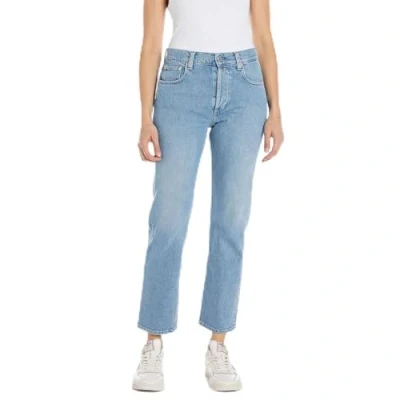 Abbildung von Replay Damen Jeans aus Comfort Denim, Blau (Light Blue 010), 32W / 28L