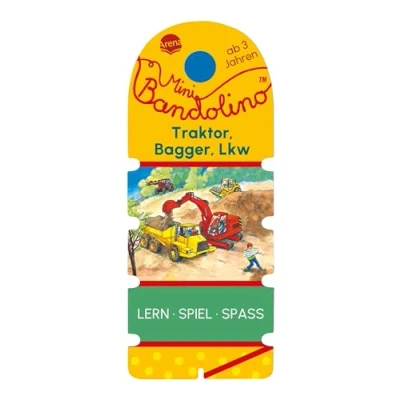 Abbildung von Mini Bandolino. Traktor, Bagger, Lkw: Lernspiel mit Lösungskontrolle für Kinder ab 3 Jahren
