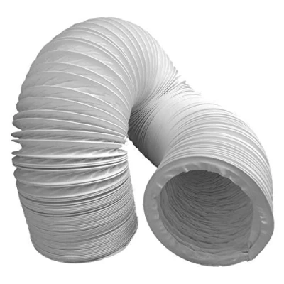 Abbildung von Abluftschlauch PVC flexibel Ø 100/102 mm, 10 m z.B. für Klimaanlagen, Wäschetrockner, Abzugshaube