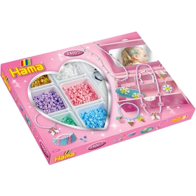 Abbildung von Hama Midi Perlenset 2400 Teile
