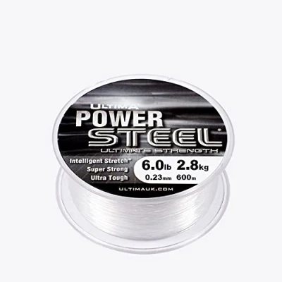 Abbildung von ULTIMA Power Steel Hi Tech Monofil, Klaar, 0.23mm 6.0lb/2.8kg