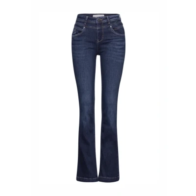Abbildung von Street One Jeans Bootcut, Damen, Größe: 36x30, Blau