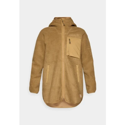 Abbildung von Fjällräven Vardag LONG Fleecejacke, Damen, Größe: Medium, Buckwheat brown