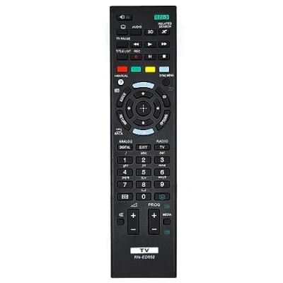 Abbildung von Ersatz Fernbedienung for Sony TV RM ED053 RMED053