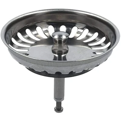 Abbildung von Blanco Abfluss Siebkörbchen 3,5 Zoll für Spülen 3,5&quot; Exzenter Ø 82 mm, Edelstahl