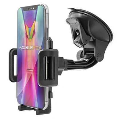Abbildung von Mobilefox Universal 360 KFZ Auto Halterung Halter Handy Smartphone Windschutzscheibe