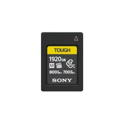 Abbildung von Sony CEA M1920T Speicherkarte (1920 GB, Tough, CFexpress Typ A)