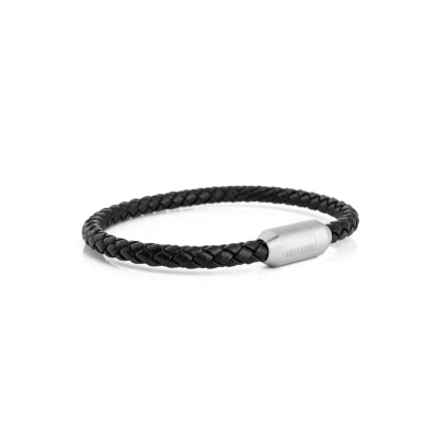 Abbildung von Akitsune Silva Armband, Herren, Größe: 18cm, Silverblack