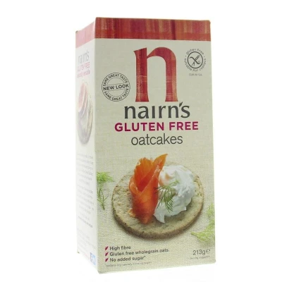 Abbildung von Nairns Haferkekse glutenfrei Vollkorn ballaststoffreich 213g