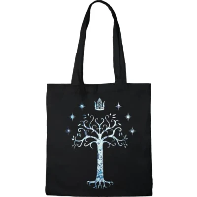Abbildung von Lord of THE Rings Tote Bag TREE, Referenz: BWLOTRMBB006, Schwarz, 38 x 42 cm