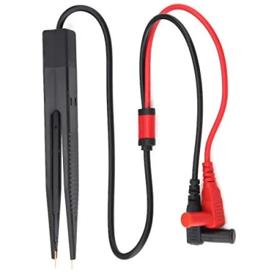Abbildung von Tragbare smd smt chip test clip lcr meter für multimeter widerstand kondensatoren, kondensator