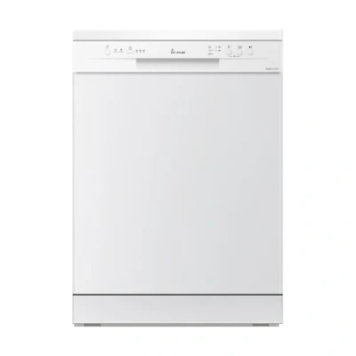 Abbildung von KKT KOLBE Geschirrspüler Freistehend 60cm Weiß AquaStop Oberkorb höhenverstellbar Besteckkorb 5 Programme 12 Maßgedecke Zeitvorwahl DW601W