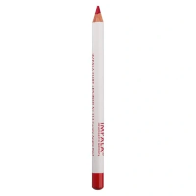 Abbildung von Flirt Matt Lip Liner Lippenkonturenstift mit langem Halt, wasserfester 113 Caramel Apple Red