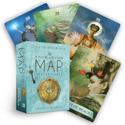 Abbildung von The Enchanted Map Oracle Cards: A 54 Card Deck for Love, Purpose, Healing, Magic and Happiness