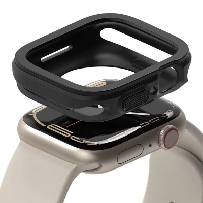 Abbildung von Air Sports Case für die Apple Watch Series 4 9 44/45 mm Schwarz