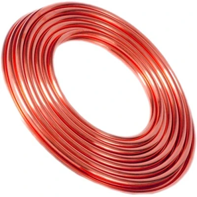 Abbildung von KUPFERROHR weich Ringware &gt; Außendurchmesser 6mm 8mm 10mm 12mm 15mm 18mm 22mm WUNSCHGRÖSSE + LÄNGE (1 bis 50m) einfach wählen &gt;&gt;&gt; 5 Meter