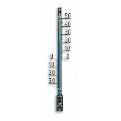 Abbildung von TFA Dostmann Analoges Außenthermometer, wetterfest, freistehende Gradzahlen, (L) 34 x (B) 15 (H) 160 mm, Schwarz