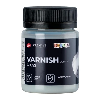Abbildung von Decola Acryl Lack Glänzend 50 ml Glanzlack für Acrylfarben Schützt Ihre Kunstwerke vor UV Stahlung, Staub und Vergilbung Glanz Firnis von Nevskaya Palitra