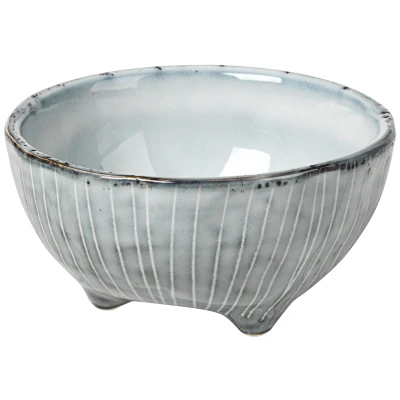 Abbildung von Broste Copenhagen NORDIC SEA Schale L mit kleinen Füßen 11 cm
